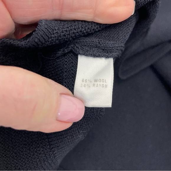 St. John Knit Turtleneck Sweater XS Black - Picture 12 of 16